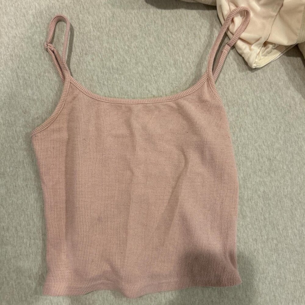 Edikted Women's Pink Vest Tank Size S